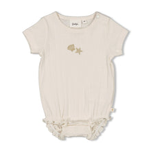 Load image into Gallery viewer, Romper Pointelle Rib Starfish Wishes

