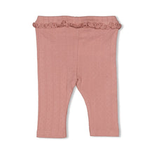Load image into Gallery viewer, Legging Pointelle Rib Starfish Wishes
