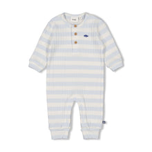 Load image into Gallery viewer, Suit Rib Stripe Blue Ocean
