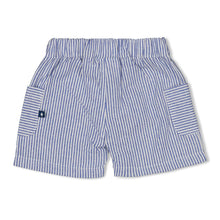 Load image into Gallery viewer, Short Stripe Chambray Seaside Happiness
