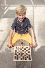 Load image into Gallery viewer, Shirt AOP Checkmate Anthracite
