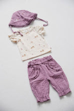 Load image into Gallery viewer, Hat Muslin Embroidery Flower Ranch

