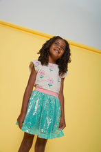 Load image into Gallery viewer, Skirt Sequins Rolling into Spring
