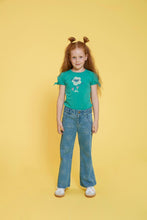 Load image into Gallery viewer, Jeans Wide Leg Rolling into Spring
