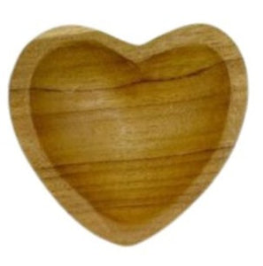Bowl Wood Heart, 2 colors
