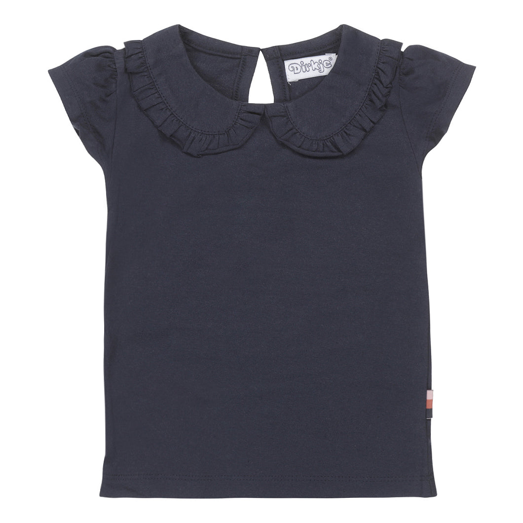 Shirt Collar Ruffle