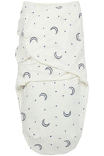 Load image into Gallery viewer, Wrapper Swaddle Moon Indigo (0-3 months)
