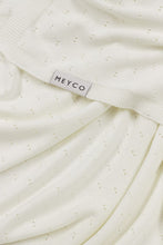 Load image into Gallery viewer, Blanket 75*100 Bamboo Ajour Offwhite
