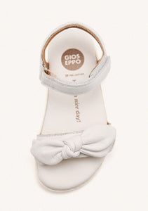 Sandal Barefoot Bow White & Pink