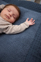 Load image into Gallery viewer, Playpen 77*97 cm Waffle Teddy Indigo
