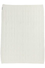 Load image into Gallery viewer, Blanket 75*100 Romantic Flower Offwhite
