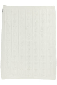 Blanket 75*100 Romantic Flower Offwhite