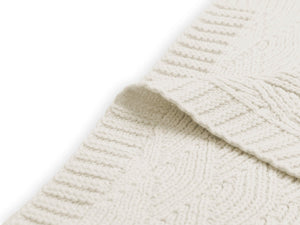 Blanket 100*150 River Knit Cream White