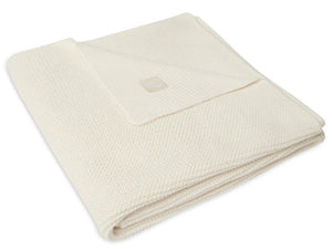 Blanket 75*100 Basic Knit Ivory