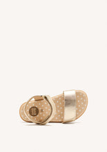 Load image into Gallery viewer, Barefoot Sandal Metallic Silver &amp; Gold

