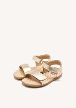 Load image into Gallery viewer, Barefoot Sandal Metallic Silver &amp; Gold
