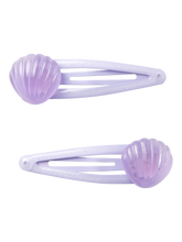 Load image into Gallery viewer, Hairclip Shell 2pcs, 2 colors⁸
