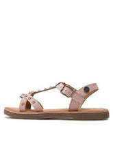 Load image into Gallery viewer, Sandal Pink with Studs
