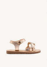 Load image into Gallery viewer, Sandal Braided Silver &amp; Rose Gold
