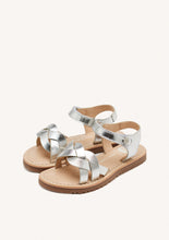 Load image into Gallery viewer, Sandal Braided Silver &amp; Rose Gold

