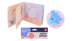Boek / Book Coloring Bath Book Dino