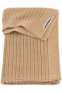 Blanket 75*100 Knit Herringbone Sand