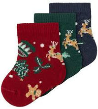 Load image into Gallery viewer, Sock Christmas, 3 pcs
