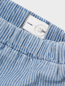 Jeans Short Stripes & Ruffles