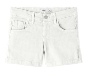 Short Twill Bright White