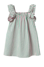 Load image into Gallery viewer, Dress Capsleeve Stripes

