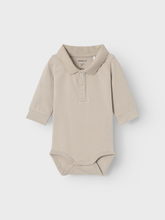 Load image into Gallery viewer, Romper Polo pure Cashmere
