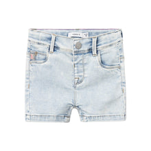 Load image into Gallery viewer, Jeans Short Denim Indigo Dyed
