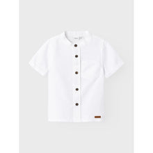 Load image into Gallery viewer, Blouse Shortsleeve Bright White
