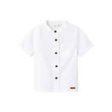 Load image into Gallery viewer, Blouse Shortsleeve Bright White
