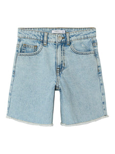Short Wide Leg Denim
