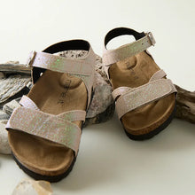 Load image into Gallery viewer, Sandal Multi Glitter Cloud Dancer
