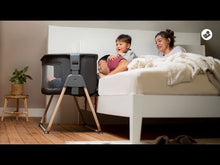 Load and play video in Gallery viewer, Bedside Sleeper Tori ECO Beyond Grey - Co Sleeper
