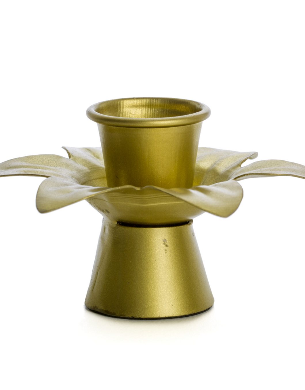 Candleholder Iris Gold