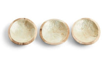 Load image into Gallery viewer, Bowl Wood + Capiz Shell
