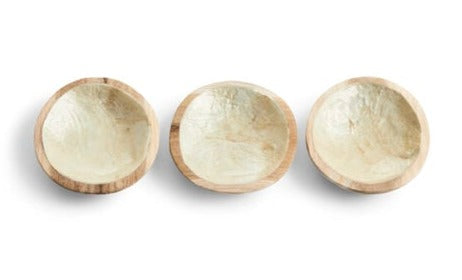 Bowl Wood + Capiz Shell