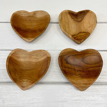 Load image into Gallery viewer, Bowl Wood Heart, 2 colors
