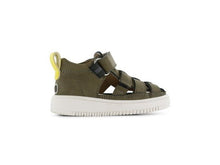 Load image into Gallery viewer, Baby Flex Dark Green Sandal - Extreme Flex®
