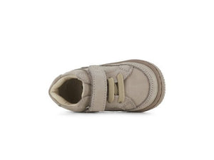 Baby Proof High Leather Sneaker Taupe - BABY-PROOF®