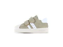 Load image into Gallery viewer, Baby Proof Leather Sneaker Taupe - BABY-PROOF®
