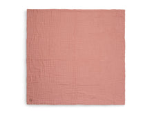 Load image into Gallery viewer, Blanket 120*120 Wrinkled Cotton Rosewood
