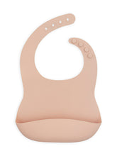 Load image into Gallery viewer, Bib Silicone Pale Pink
