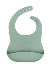 Load image into Gallery viewer, Bib Silicone Ash Green
