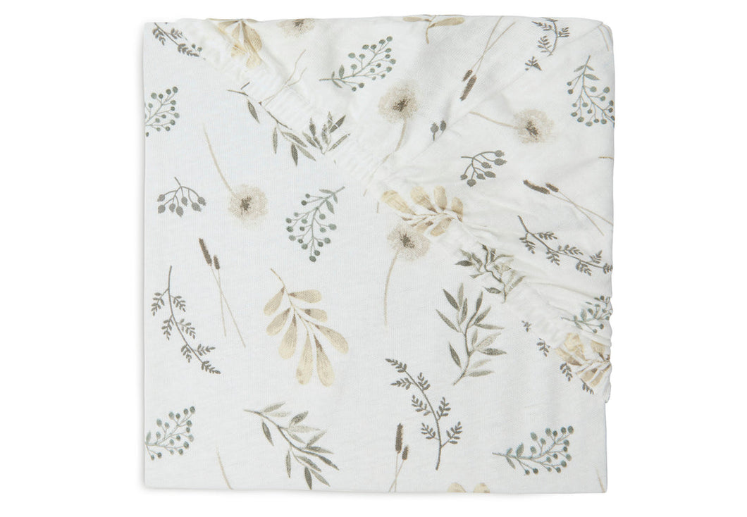 Fitted Sheet jersey 60*120 Wild Flowers