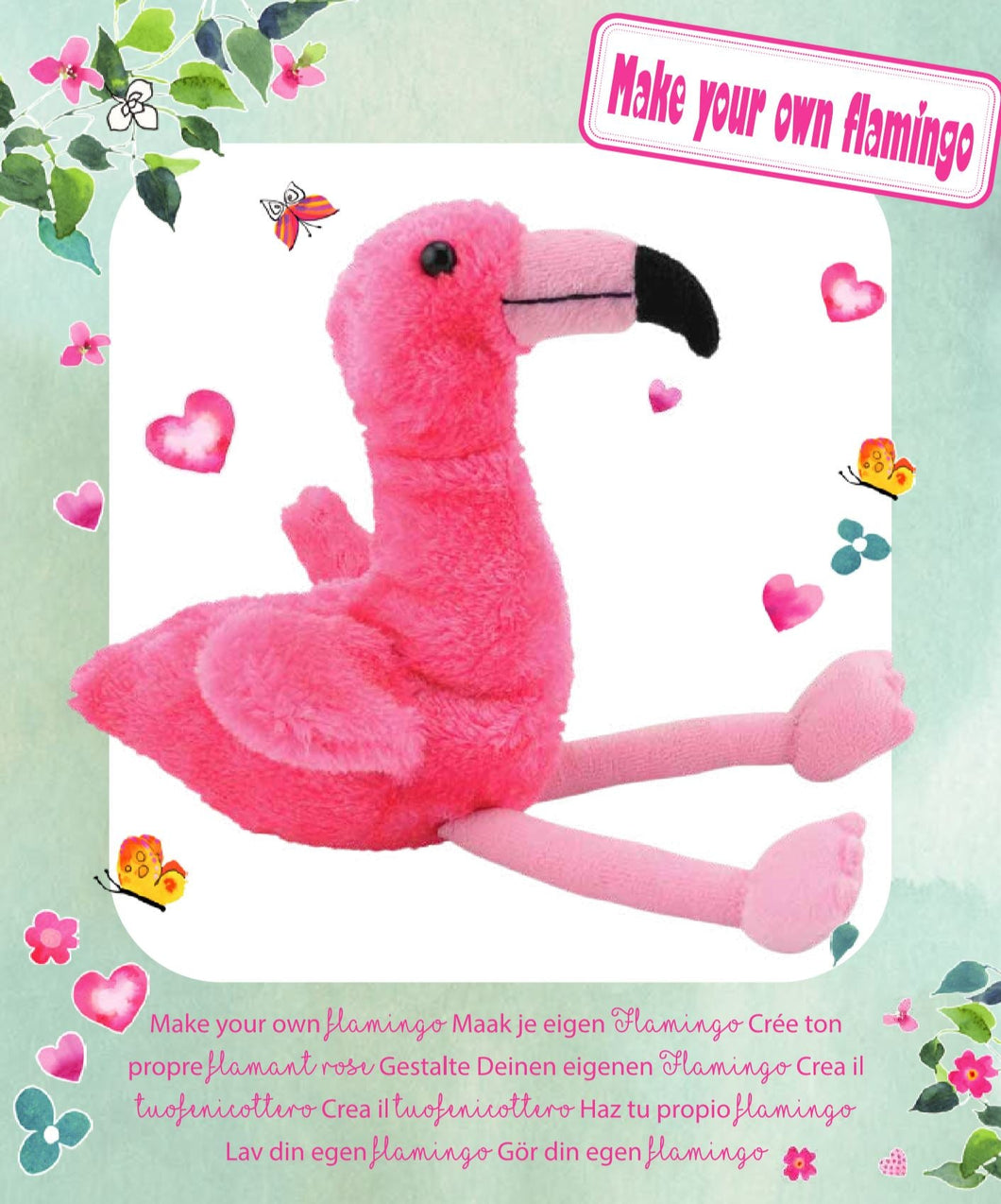 DIY Make Your Own Flamingo Kit