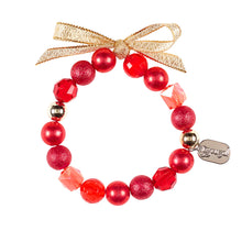 Load image into Gallery viewer, Bracelet Christmas Angel Red
